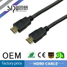 SIPU factory price 1m 8m 10m hdmi cable 2.0 best price hdmi tv cable support 3D 1080p best copper wire for video